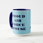 Ehegatte der Tasse mit hoher Luftwaffe (Vorderseite Links)