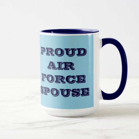Ehegatte der Tasse mit hoher Luftwaffe (Rechts)