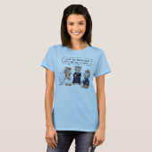 Ehegatten Hamsters Cartoon Custom T - Shirt (Vorne ganz)