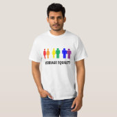 Ehegleichheit. LGBT. T-Shirt (Vorne ganz)