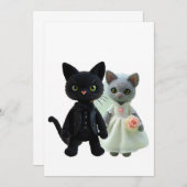 Ehekatzen Save The Date (Vorne/Hinten)