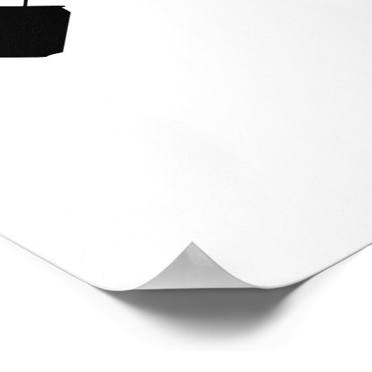 Eheleute, Hochzeitsfahrrad Poster (Ecke)