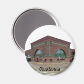 Ehemalige Bauer Bank Magnet (Vorderseite/Rückseite)