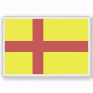 Ehemalige Flagge der Orkney-Inseln, Schottland Aufkleber