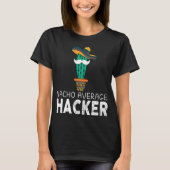 Ehemalige Hacker Nacho Average Cybersicherheit Sof T-Shirt (Vorderseite)