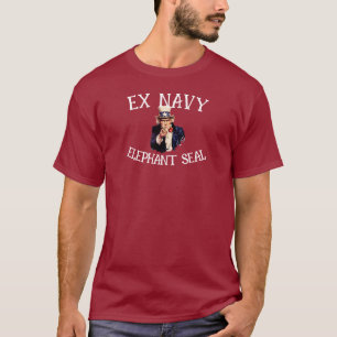 Ehemalige Navy-Seeelefanten 2026 2027 2028 2029 20 T-Shirt