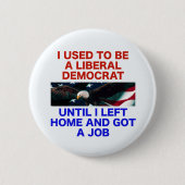 Ehemaliger Liberaldemokratknopf Button (Vorderseite)
