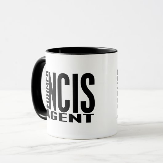 Ehemaliger NCIS Agent Tasse (Vorderseite Links)