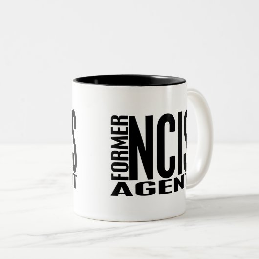 Ehemaliger NCIS Agent Zweifarbige Tasse (VorderseiteRechts)