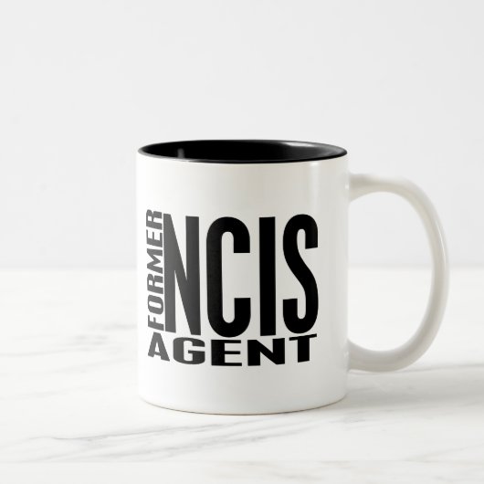 Ehemaliger NCIS Agent Zweifarbige Tasse (Rechts)