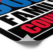 Ehemaliger Soldat der Familie, Patriot Poster (Ecke)