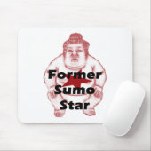 Ehemaliger Sumo-Stern Mousepad (Mit Mouse)