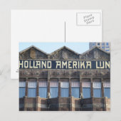 Ehemaliges Büro von HAL, Rotterdam Postkarte (Vorne/Hinten)