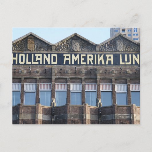 Ehemaliges Büro von HAL, Rotterdam Postkarte (Vorderseite)