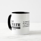 Ehemaliges Gefängnis INMATE Christlich Hymn Tasse (Vorderseite Links)