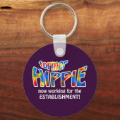 Ehemaliges Hippie Schlüsselanhänger (Vorderseite)