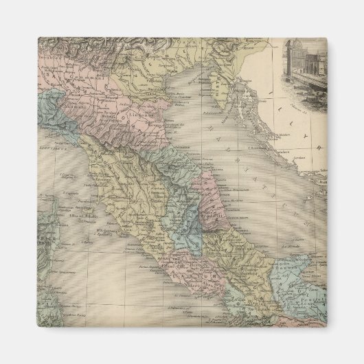 Ehemaliges Italien Magnet (Vorne)