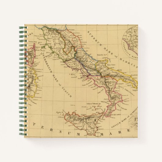 Ehemaliges Italien Notizblock (Vorderseite)