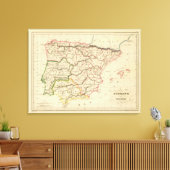 Ehemaliges Spanien Leinwanddruck (Insitu (Wohnzimmer))