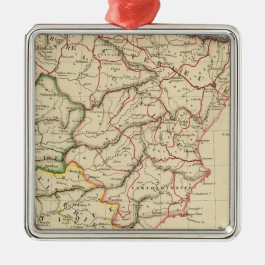 Ehemaliges Spanien Ornament Aus Metall (Vorne)