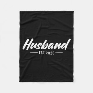 Ehemann 2026 Verheiratete Paare Hochzeit Fleecedecke