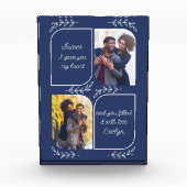 Ehemann 2 Vertikales Foto Liebende Worte Personali (Vorderseite)