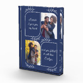 Ehemann 2 Vertikales Foto Liebende Worte Personali (Rechts)