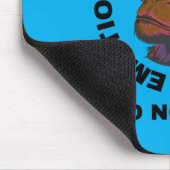 Ehemann als emotionale Unterstützung für Männer - Mousepad (Ecke)