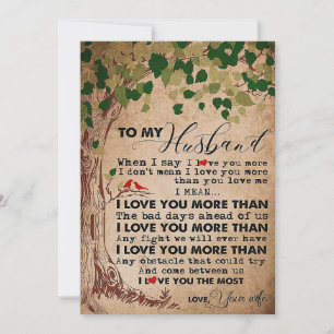 Ehemann An meinen Mann, ich liebe dich mehr Save The Date