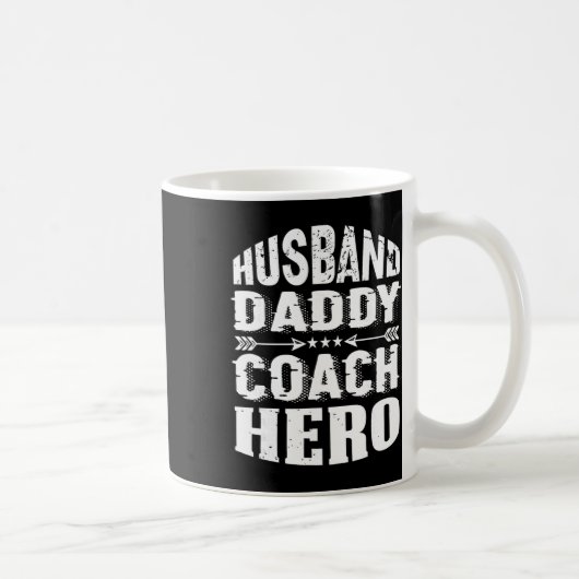 Ehemann Daddy Coach Held Trainer Fußballtrainer Su Kaffeetasse (Rechts)