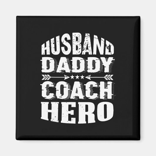 Ehemann Daddy Coach Held Trainer Fußballtrainer Su Magnet (Vorne)