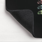 Ehemann Daddy Gamer Held Lustig Gaming Vater Vater Mousepad (Ecke)