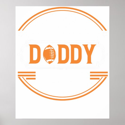 Ehemann Daddy Held Poster (Vorne)