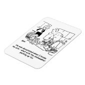 Ehemann, der die Geschirr wäscht Magnet (Linke Seite)