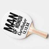 Ehemann der Ehre Pong Paddle Paddel Tischtennis Schläger (Seitenansicht)