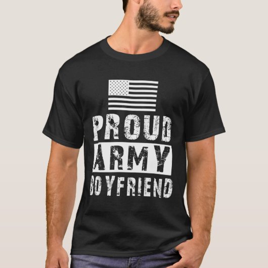 Ehemann der Familie der Proud-Armee T-Shirt (Vorderseite)