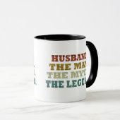 Ehemann der Mann Mythos Legende Tasse (VorderseiteRechts)