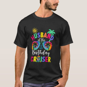 Ehemann des Geburtstags-Cruisers Passende Familien T-Shirt