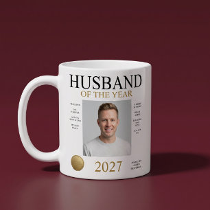Ehemann des Jahres Foto Kaffeetasse