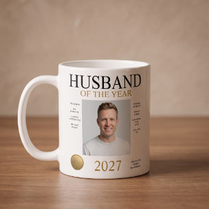 Ehemann des Jahres Foto Kaffeetasse