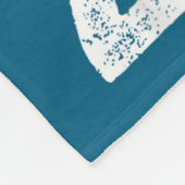 Ehemann des Mannes seit 2016 Hochzeitsdesign Fleecedecke (Ecke)