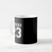 Ehemann Ehefrau 2023 passende Verlobungsfeier Kaffeetasse (Vorderseite Links)