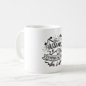 Ehemann & Ehefrau Camping Partner für das Leben Kaffeetasse (Vorderseite Links)