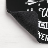 Ehemann Ehefrau Camping-Partner für Design Mousepad (Ecke)
