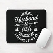 Ehemann Ehefrau Camping-Partner für Design Mousepad (Mit Mouse)