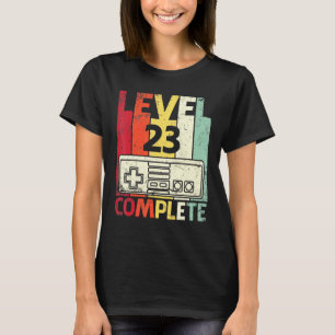 Ehemann Ehefrau Gamer Ehe Jahrestag Stufe 23 Jahr T-Shirt