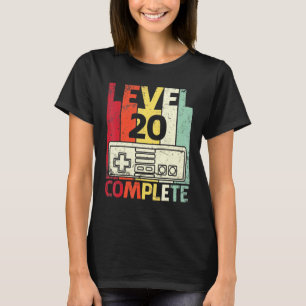 Ehemann Ehefrau Gamer Heiraten Jubiläum Level 20 J T-Shirt
