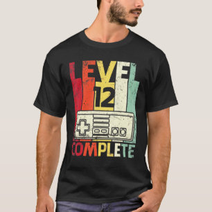 Ehemann Ehefrau Gamer Heiraten Jubiläum Stufe 12 J T-Shirt