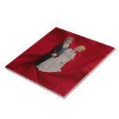 Ehemann & Ehefrau (Hochzeitstag, Ehe) Fliese (Seite)