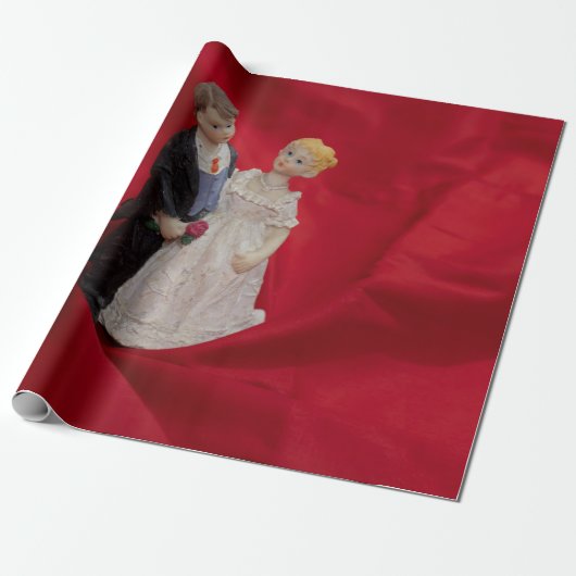 Ehemann & Ehefrau (Hochzeitstag, Ehe) Geschenkpapier (Ungerollt)